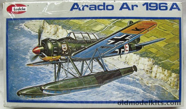 Lodela 1/72 Arado Ar-196A - Luftwaffe 2/SAGr 125 1942 or 102 Sq Romanian Air Force Odessa 1943 - (Heller), RH-9241 plastic model kit